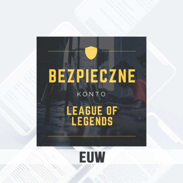 Konto EUW - League of Legends